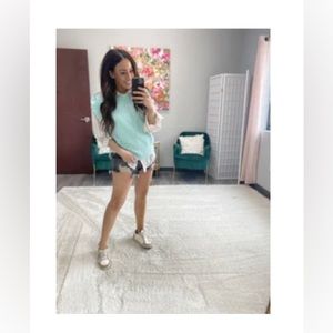 Sew In Love Crochet Ruffle Sweater